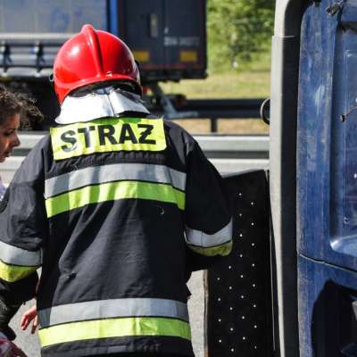 Wypadek na drodze S-3 – wspólne ćwiczenia służb