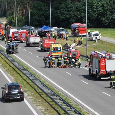 Wypadek na drodze S-3 – wspólne ćwiczenia służb
