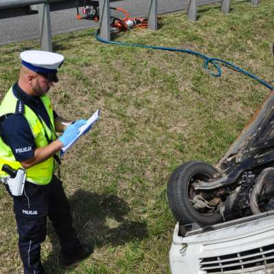 Wypadek na drodze S-3 – wspólne ćwiczenia służb