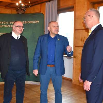 Marszałek Marcin Jabłoński spotkał się z Cechem
