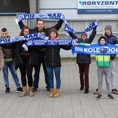 Uczniowie SOSW świętowali urodziny Lecha Poznań
