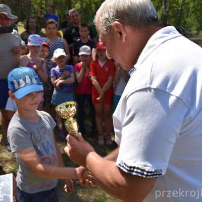 Wędkarski Dzień Dziecka nad jeziorem Ostrowskim