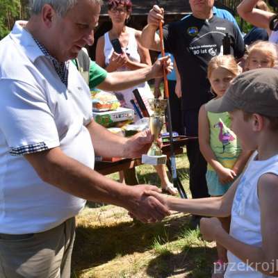 Wędkarski Dzień Dziecka nad jeziorem Ostrowskim