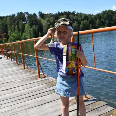 Wędkarski Dzień Dziecka nad jeziorem Ostrowskim