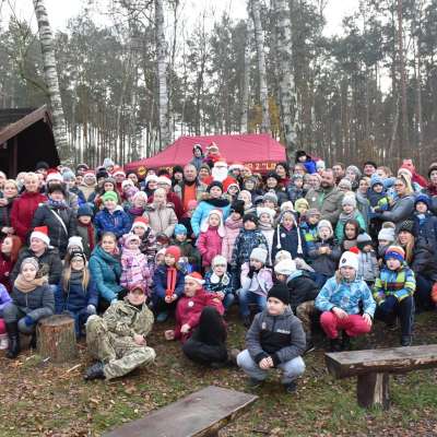 Wędkarsko-harcerskie Mikołajki nad j. Ostrowskim